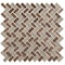 Andova Tiles SAMPLE-Velmo 1 in. x 1.25 in. Glass Mosaic Wall Tile SAM-ANDVEL1017 - alternate 1
